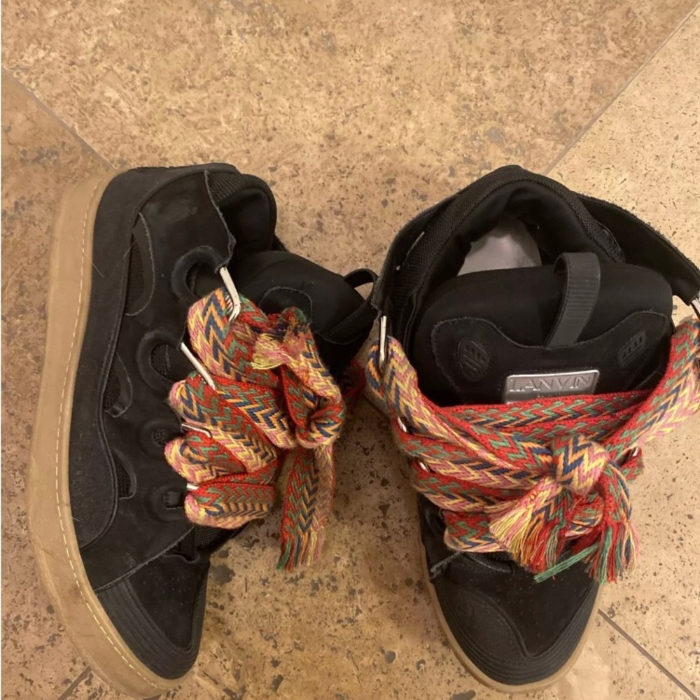 Lanvin Curb Sneakers Eu 45 Us 11.5